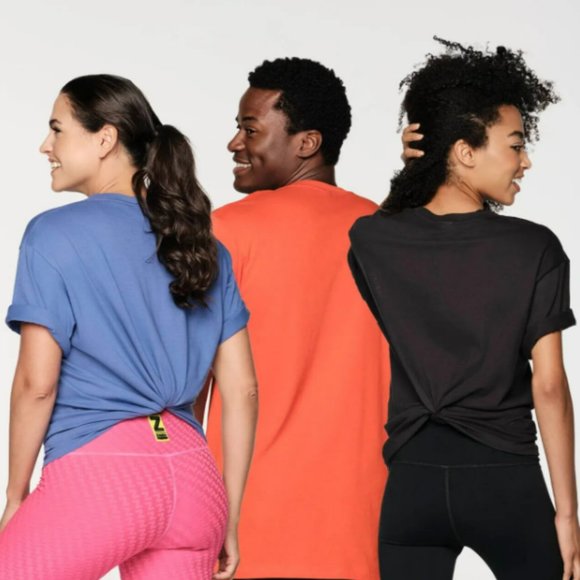 Zumba Forever ALL GENDER TeeShirt - NWT (Purple) - Picture 2 of 4